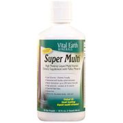 Super Multi Liquid Vitamins with Fulvic Minerals, 32 oz, Vital Earth Minerals