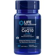 Super Ubiquinol CoQ10 50 mg with Enhanced Mitochondrial Support, 30 Softgels, Life Extension