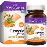 Turmeric Force Detox Action, 60 Vegetarian Capsules, New Chapter