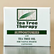 Suppositories with Tea Tree Oil, 6 pk, Tea Tree Therapy