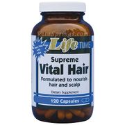 Supreme Vital Hair with MSM, 120 Capsules, LifeTime
