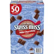 Swiss Miss Hot Cocoa Mix, Milk Chocolate Flavor, 50 ct