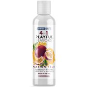 Swiss Navy 4 in 1 Playful Flavors Lubricant - Wild Passion Fruit, 1 oz, MD Science Lab