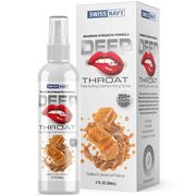 Swiss Navy Deep Throat Spray - Salted Caramel, 2 oz, MD Science Lab