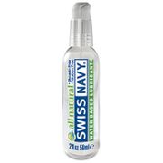 Swiss Navy Water Based Lubricant, All Natural, 2 oz, MD Science Lab