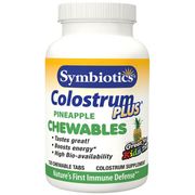 Symbiotics Colostrum Plus Chewables - Pineapple, 120 Chewable Tablets