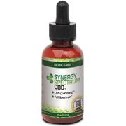 Synergy Spectrum CBD Drops 1400 mg - Natural, 4 oz, Essential Source