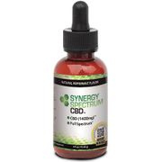 Synergy Spectrum CBD Drops 1400 mg - Peppermint, 4 oz, Essential Source