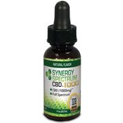 Synergy Spectrum Concentrated CBD Drops 1000 mg - Natural, 1 oz, Essential Source
