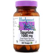 Taurine 1000 mg, 50 Vcaps, Bluebonnet Nutrition