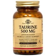 Taurine 500 mg, 250 Vegetable Capsules, Solgar