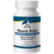 Terry Naturally Muscle Relax, Relieves Occasional Muscle Cramps, 60 Capsules, EuroPharma