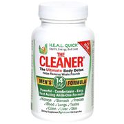 H.E.A.L Quick The Cleaner Body Detox, Men's 14-Day, 104 Capsules, Century Systems Inc
