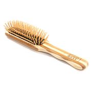 The Green Brush 17 Medium Paddle Hairbrush with Bamboo Pins & Handle, 1 ct, Bass Brushes