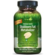 Thermo-Burn Stubborn Fat Metabolizer, 60 Liquid Soft-Gels, Irwin Naturals