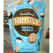 Thinster's Toasted Coconut Cookie Thins, 16 oz (454 g)