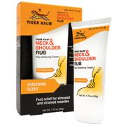 Tiger Balm Neck & Shoulder Rub, Pain Relief Cream, 1.76 oz