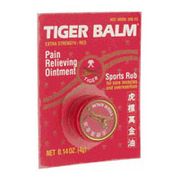 Tiger Balm Red, Pain Relieving Ointment 0.14 oz from Tiger Balm