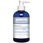 TitanMen Triple Duty - Fist, Fuck & Jack-Off Cream, 8 oz, Doc Johnson