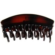 Top Hair Clamp Medium - Petunia - Tortoise Shell, 1 ct, DiPrima Beauty