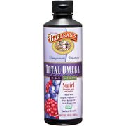 Total Omega 3-6-9 Vegan Swirl Liquid, Pomegranate Blueberry, 16 oz, Barlean's Organic Oils