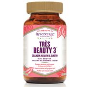 Tres Beauty 3 (Collagen, Keratin & Elastin), 90 Capsules, ReserveAge Organics