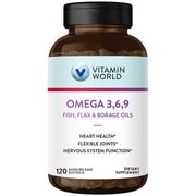 Triple Omega 3-6-9, 120 Rapid Release Softgels, Vitamin World