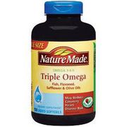 Triple Omega 3-6-9, 150 Liquid Softgels, Nature Made