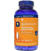 Triple-Strength Glucosamine Chondroitin MSM Complex, 220 Tablets, Member's Mark