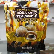Tropical Fields Brown Sugar Boba Milk Tea Mochi, 31.8 oz (900 g)