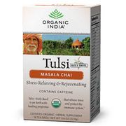 Tulsi Chai Masala Tea, 18 Tea Bags, Organic India
