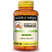 Turmeric, Standardized to 95% Curcumin, 60 Capsules, Mason Natural
