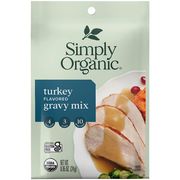Turkey Flavored Gravy Mix, 0.85 oz, Simply Organic