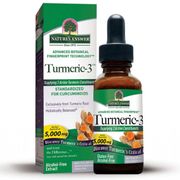 Turmeric-3 Liquid Alcohol-Free, Turmeric Rhizome Extract, 1 oz, Nature's Answer