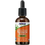 Turmeric Extract Liquid, Organic, 2 oz (59 ml), NOW Foods