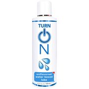 Turn On Unflavored Water Based Lube, 6 oz, WET International