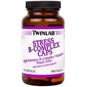 TwinLab Stress B-Complex with Vitamin C, 100 Capsules