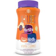 U-Cubes Children's Vitamin C Gummies Chewable Orange & Strawberry, 90 Gummies, Solgar