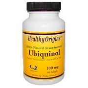 Ubiquinol (Kaneka QH) 100 mg, 60 SoftGels, Healthy Origins
