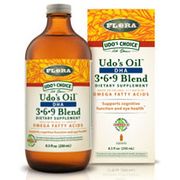 Udo's Choice Oil DHA 3-6-9 Blend, 17 oz, Flora Health