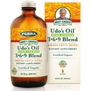 Udo's Choice Oil High Lignan 3-6-9 Blend, 8.5 oz, Flora Health