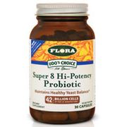 Udo's Choice Super 8 Hi-Potency Probiotic, 30 Capsules, Flora Health