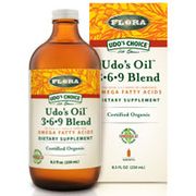 Udo's Oil 3-6-9 Blend Liquid, 32 oz, Flora Health