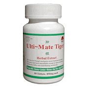 Dr. Chong's Ulti-Mate Tiger All Natural Male Sexual Enhancer Herbal Supplement, 80 Tablets