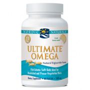 Ultimate Omega, Lemon, Fish Oil Ideal for Restricted & Pasco-Vegetarian, 60 Fish Gels, Nordic Naturals