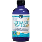 Ultimate Omega Xtra Liquid Fish Oil, Lemon, 8 oz, Nordic Naturals