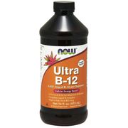 Ultra B-12 Liquid, 16 oz, NOW Foods