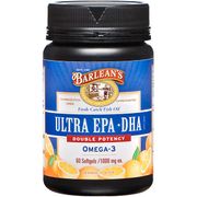 Ultra EPA-DHA, Fresh Catch Fish Oil, Orange Flavor, 60 Softgels, Barlean's Organic Oils