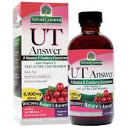 UT Answer (UTanswer), D-Mannose & Cranberry Liquid, 4 oz, Nature's Answer
