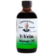 V-Vein Massage Oil (V Vein), 4 oz, Christopher's Original Formulas